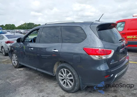 2014 Nissan Pathfinder Sv из США, поврежденный, VIN 5N1AR2MMXEC733905